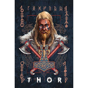 Thor 30*45CM(Canvas) Full Round Drill Diamond Painting