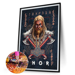 Thor 30*45CM(Canvas) Full Round Drill Diamond Painting