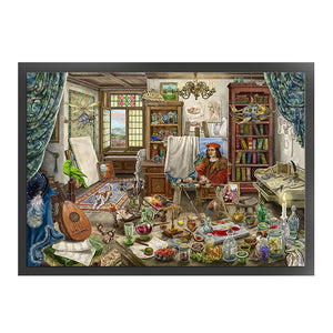 Huancan - Studio - 60*45CM 11CT 3 Stamped Cross Stitch