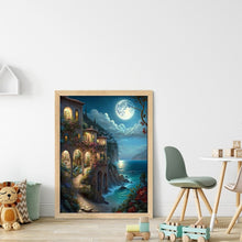 Load image into Gallery viewer, Huancan - Dreamlike Scenery - 50*65CM 16CT 2 Stamped Cross Stitch

