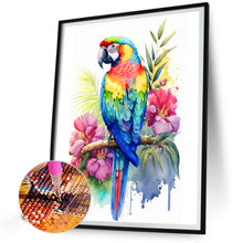 Load image into Gallery viewer, Parrot 40*50CM(Canvas) Full Round Drill Diamond Painting
