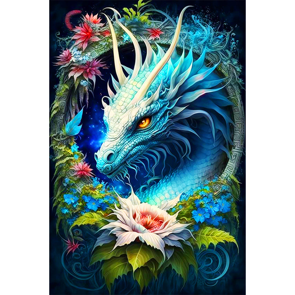 Domineering Dragon 40*60CM(Canvas) Full Round Drill Diamond Painting