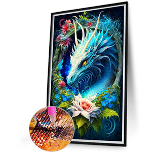Domineering Dragon 40*60CM(Canvas) Full Round Drill Diamond Painting
