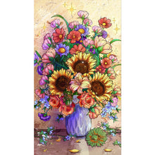 Load image into Gallery viewer, Bouquet In A Vase 45*80CM(Canvas) Full Round Drill Diamond Painting
