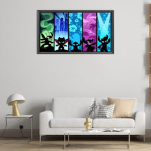 Load image into Gallery viewer, Stitch 45*25CM(Picture) Full Round Drill Diamond Painting
