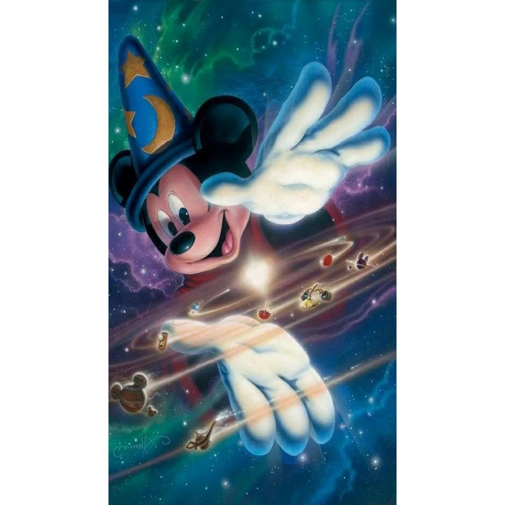 Disney Mickey Mouse 40*70CM(Canvas) Full Round Drill Diamond Painting