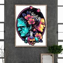 Load image into Gallery viewer, Horror Wax Figure 30*40CM(Canvas) Full Round Drill Diamond Painting
