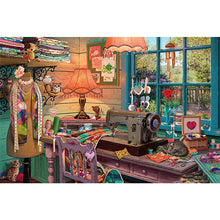 Load image into Gallery viewer, Huancan - Sewing Room - 60*40CM 11CT 3 Stamped Cross Stitch

