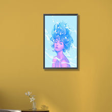 Load image into Gallery viewer, Girl In The Water 30*50CM(Canvas) Full Round Drill Diamond Painting
