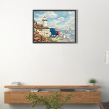 Load image into Gallery viewer, Long Days At The Beach 40*30CM(Canvas) Full Round Drill Diamond Painting
