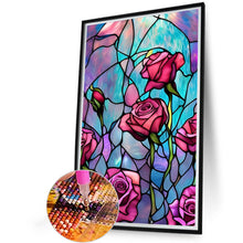 Load image into Gallery viewer, Rotten Rose Glass Painting 40*60CM(Canvas) Full Round Drill Diamond Painting
