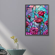 Load image into Gallery viewer, Rotten Rose Glass Painting 40*60CM(Canvas) Full Round Drill Diamond Painting
