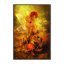 Load image into Gallery viewer, Yishu - Elf - 50*75CM 11CT 3 Stamped Cross Stitch
