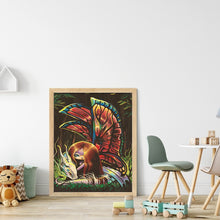 Load image into Gallery viewer, Yishu - Butterfly Girl - 40*53CM 11CT 3 Stamped Cross Stitch

