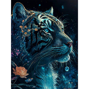 Huancan - Tiger - 50*65CM 11CT 3 Stamped Cross Stitch