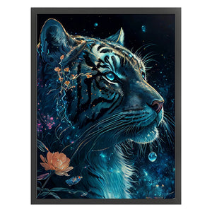 Huancan - Tiger - 50*65CM 11CT 3 Stamped Cross Stitch