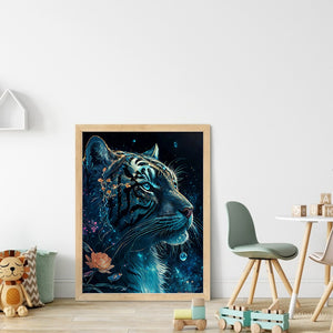 Huancan - Tiger - 50*65CM 11CT 3 Stamped Cross Stitch