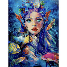 Load image into Gallery viewer, Ocean Fairies 30*40CM(Canvas) Full Round Drill Diamond Painting
