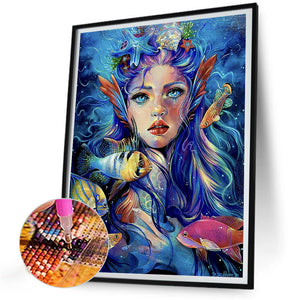 Ocean Fairies 30*40CM(Canvas) Full Round Drill Diamond Painting