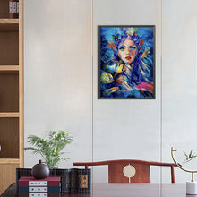 Load image into Gallery viewer, Ocean Fairies 30*40CM(Canvas) Full Round Drill Diamond Painting
