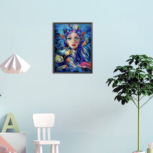 Ocean Fairies 30*40CM(Canvas) Full Round Drill Diamond Painting