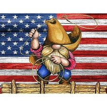 Load image into Gallery viewer, Cowboy Gnome 40*30CM(Canvas) Full Square Drill Diamond Painting
