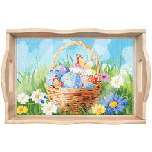 Load image into Gallery viewer, Diamond Painting Nesting Food Trays with Handle for Serving Food (Easter Egg)
