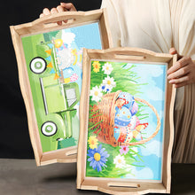 Load image into Gallery viewer, Diamond Painting Nesting Food Trays with Handle for Serving Food (Easter Egg)
