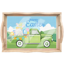 Load image into Gallery viewer, Diamond Painting Nesting Food Trays with Handle for Serving Food (Easter Truck)
