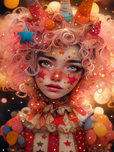 Load image into Gallery viewer, Clown 40*60CM(Canvas) Full Round Drill Diamond Painting
