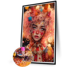 Load image into Gallery viewer, Clown 40*60CM(Canvas) Full Round Drill Diamond Painting

