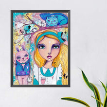 Load image into Gallery viewer, Blonde Girl 40*50CM(Canvas) Full Round Drill Diamond Painting
