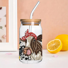 Load image into Gallery viewer, 4 Pcs Rhinestone Stickers Diamond Painting Sticker for Cup (Sunflower Gnome)

