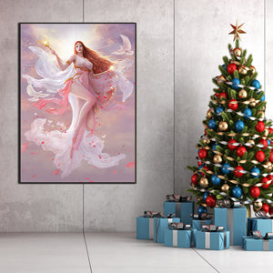Goddess 50*70CM(Picture) Partial AB Full Square Drill Diamond Painting
