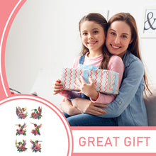 Load image into Gallery viewer, 6 Pcs Diamond Mosaic Magnets Refrigerator for Adult Beginners (Hummingbird)
