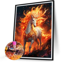 Load image into Gallery viewer, Fire Horse 40*50CM(Canvas) Full Round Drill Diamond Painting

