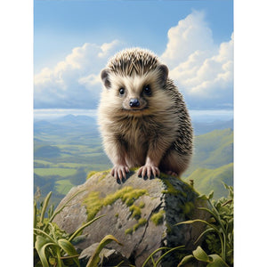 Hedgehog 30*40CM(Canvas) Full Round Drill Diamond Painting