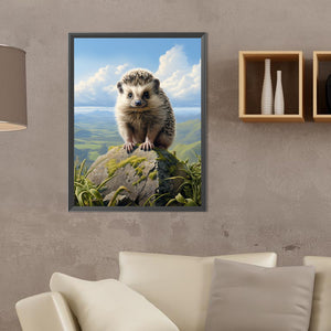 Hedgehog 30*40CM(Canvas) Full Round Drill Diamond Painting