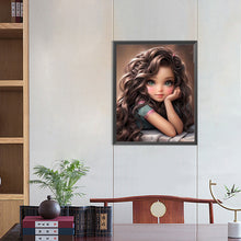 Load image into Gallery viewer, Sweet And Cool Girl 40*50CM(Canvas) Full Round Drill Diamond Painting
