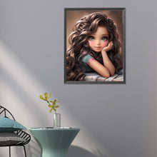 Load image into Gallery viewer, Sweet And Cool Girl 40*50CM(Canvas) Full Round Drill Diamond Painting
