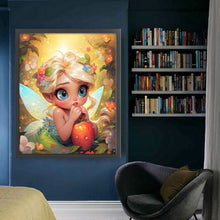 Load image into Gallery viewer, Yishu - Flower Fairy Girl - 50*60CM 11CT 3 Stamped Cross Stitch
