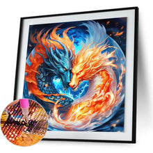 Load image into Gallery viewer, Two Dragons 30*30CM(Canvas) Full Round Drill Diamond Painting
