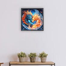 Load image into Gallery viewer, Two Dragons 30*30CM(Canvas) Full Round Drill Diamond Painting
