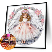 Load image into Gallery viewer, Angel Child 30*30CM(Canvas) Partial Special Shaped Drill Diamond Painting
