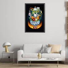 Load image into Gallery viewer, White Rabbit And The Mad Hatter 40*60CM(Picture) Full Round Drill Diamond Painting
