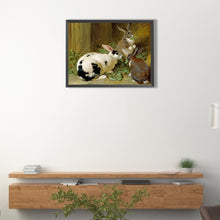 Load image into Gallery viewer, Rabbit&#39;S Nest 40*30CM(Canvas) Full Round Drill Diamond Painting
