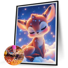 Load image into Gallery viewer, Deer Sleeping On A Cloud 30*40CM(Canvas) Full Round Drill Diamond Painting

