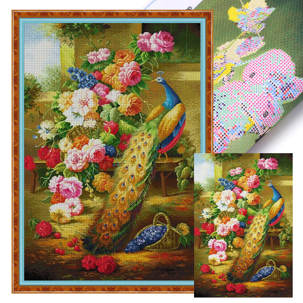 Joy Sunday - Wealth And Splendor - 66*95CM 14CT 2 Stamped Cross Stitch