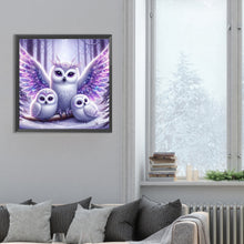 Load image into Gallery viewer, Shining Owl 30*30CM(Canvas) Full Round Drill Diamond Painting
