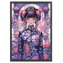 Load image into Gallery viewer, Huancan - Ancient Style Girl - 45*65CM 11CT 3 Stamped Cross Stitch
